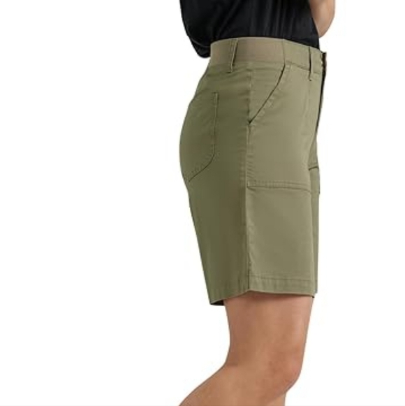 Lee Woman's Ultra Lux Comfort Flex To Go Utility Bermuda Shorts, Never Worn, 10M - Picture 2 of 8